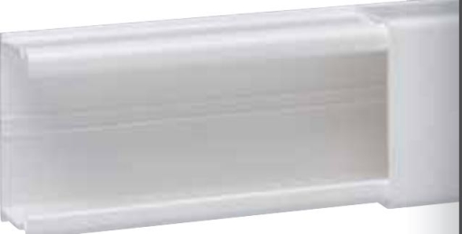 Moulure DLP section 40 x 25 mm blanc RAL 9010 - long. 2,1 m
