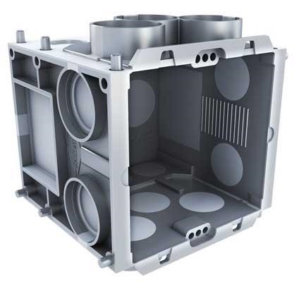 B65+SV Boîte d'encastrement 65mm étanche sans vis