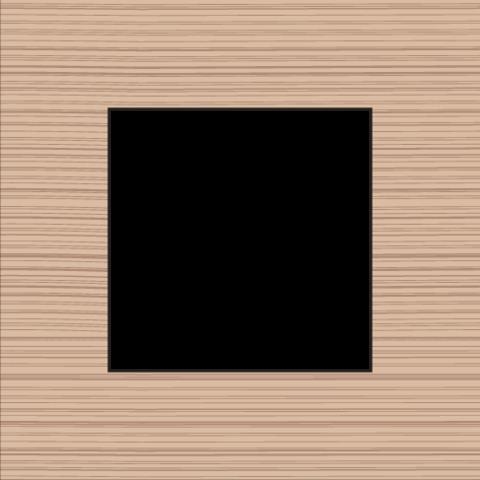 PLAQUE SIMPLE  BAMBOO