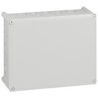 Boîte rectangul. Plexo IP 55 étanche - gris - 36 entrées