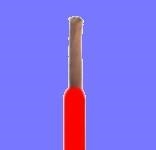 H05V-K TINNED-VTBST ECA  1 ROUGE