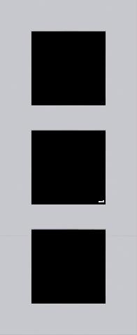 PLAQUE TRIPLE 60 GREY