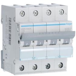 Disjoncteur 3kA - C - 3P+N - 32A - 4M