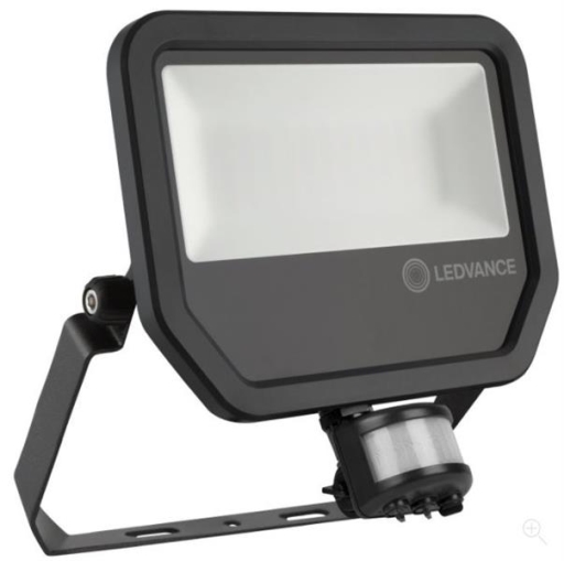 PROJECTEUR 50W 4000K SYM 100 sensor noir