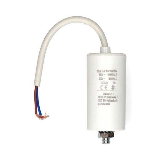 Condensateur 10 uF / 450 V + Cable
