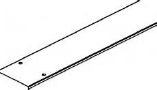 COUVERCLE CHEMIN DE CABLE 400 A/CLIPS
