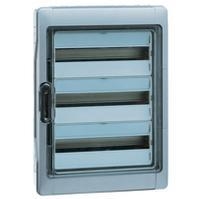 Coffret étanche 3x12 modules avec bornier - IP65 - Plexo