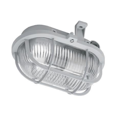 OVAL 60W E27 GRIS