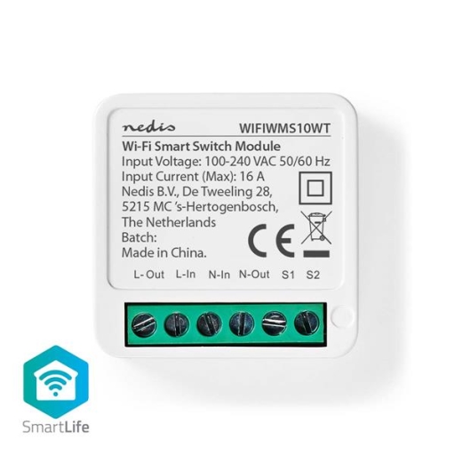 COMMUTATEUR D'ALIMENTATION SMARTLIFE WIFI 3680W ANDROID / IOS