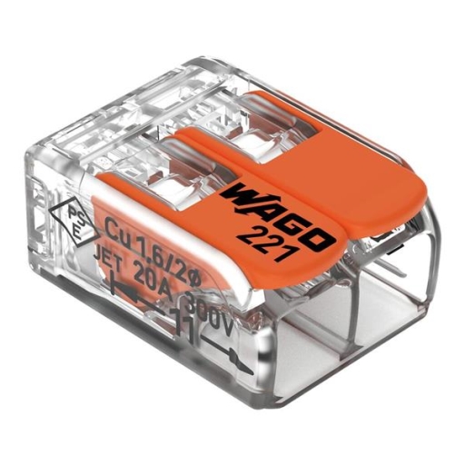 BORNE RAPIDE POUR MULTIBRIN WAGO 2X