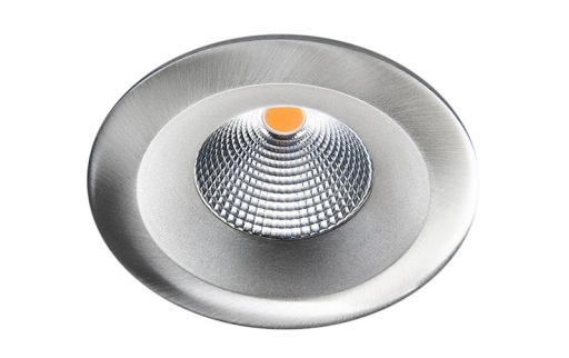 DOWNLIGHT, LED INTERIEUR PLAFONNIER DOWNLIGHT, ACIER BROSSE, 7W, 4000K. PAS INCLIN. DRIVER INCL., DI