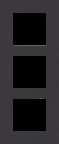 PLAQUE TRIPLE 60 BLACK