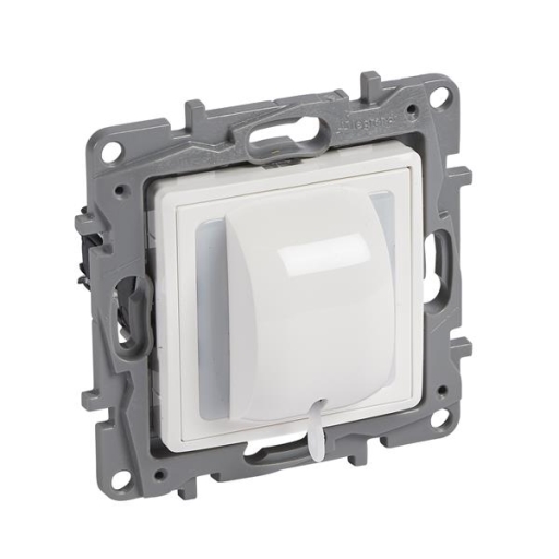 Niloé inter à tirage 10AX 250V blanc à griffes