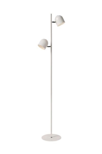 SKANSKA-LED Lampadaire 2x5W H141cm Blanc