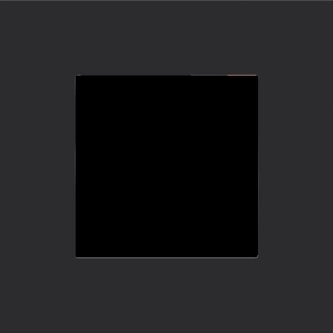 PLAQUE SIMPLE  BLACK