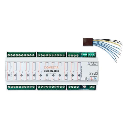 Start Kit v2 SLAVE - Slaafmodule van 12 tweepolige 10A uitgangen (met 12x DMI-006-001)