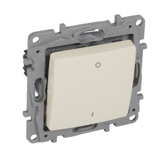 Niloé tweep. schak. 20AX 250V crème met spankl.