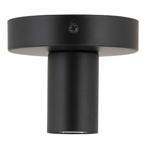 Ceiling / Wall Lamp Metal S E27 Black