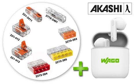 WAGO Action D’hiver 2026 + ecouteur sans fils