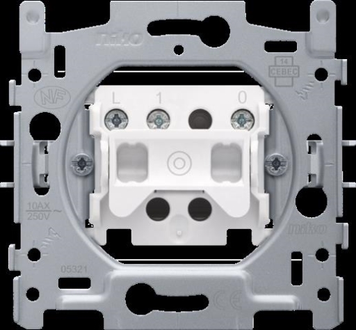 SOCLE BOUTON POUSSOIR NO