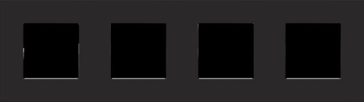 PLAQUE QUADR. 71 BLACK