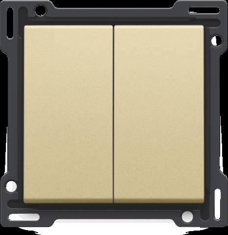 2x 1/2 MANETTE ALU GOLD