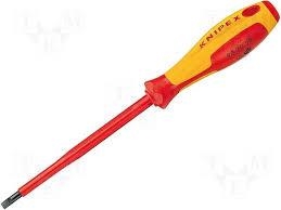 TOURNEVIS PLAT VDE 8MM KNIPEX