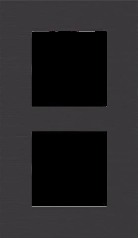 PLAQUE DOUBLE 60 BLACK