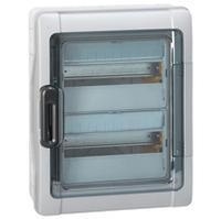 Coffret étanche 2x12 modules avec bornier - IP65 - Plexo