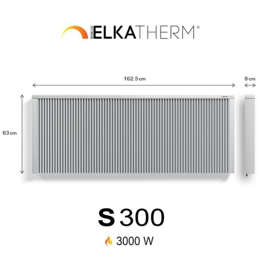 S300 3,0 kw  RAL9010 63/163/8 cm