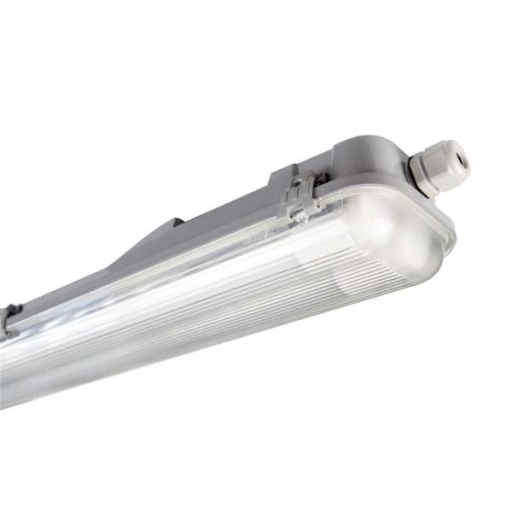 ARMATURE VIDE POUR TUBE LED 2 X 1200mm