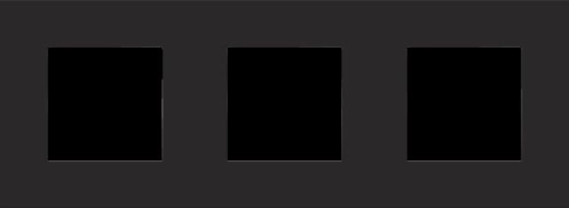 PLAQUE TRIPLE 71 BLACK