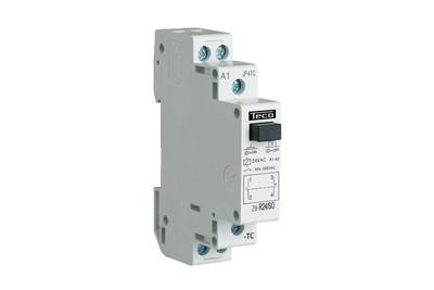 Contacteur  modulaire 230VAC 20A 2NO