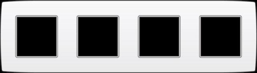 PLAQUE QUADR. 71 BLANC