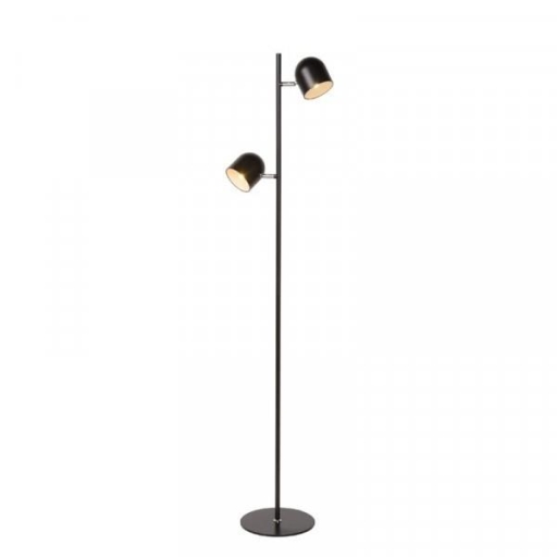 SKANSKA-LED Lampadaire 2x5W H141cm Noir