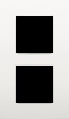 PLAQUE DOUBLE 60 WHITE