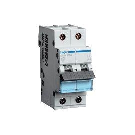 Disjoncteur 3kA - C - 2P - 25A - 2M