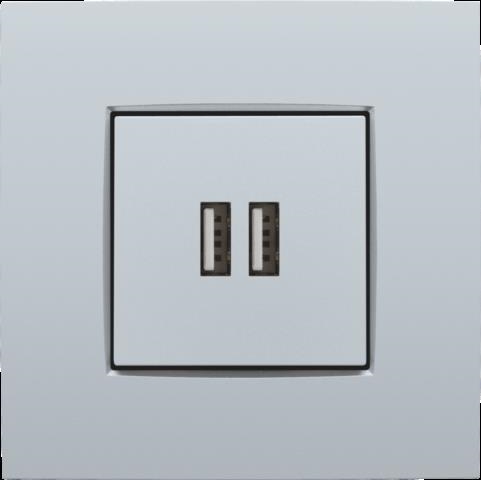 SET CHARGEUR USB STERL.