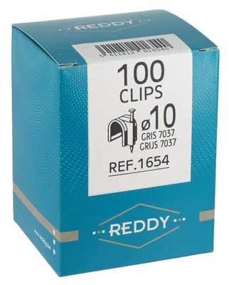 CLIPS 10mm GRIJS 7037