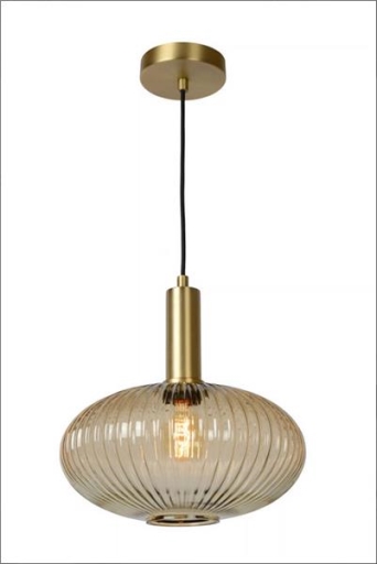 MALOTO SUSPENSION  Ø 30CM E27/40W AMBRE/MESSING