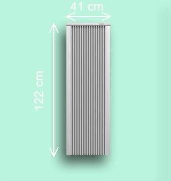 SL100  1,0 kw  RAL9010 122/41/8 cm