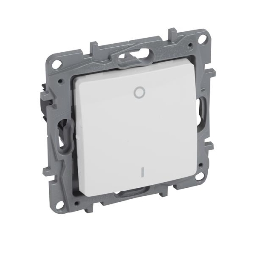 Niloé inter bipol. 20AX 250V blanc à griffes