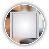 Vlakke plaat  S120 - S151 - S202  RAL9010