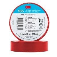 TEMFLEX 1500 TAPE 19MM X 20M ROUGE