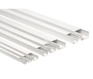 Goulotte distribution      dim. 200x60 grise   PRIX A LA LONGUEUR