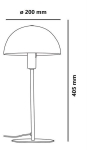 ELLEN 20 - TABLE - VERT - E14