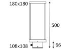 LUXI 180 12W 653Lm  4000K  IP54