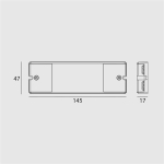 WARNETON DIM Récepteur Wifi LED compatible TUYA