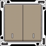2x1/2 MANETTE VOYANT BR