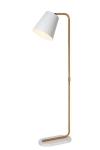 CONA Lampadaire E27 L21 W38 H140cm Blanc